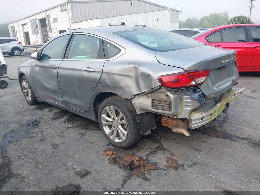 Vin: 1c3cccab0fn602483, lot: 46226034, chrysler 200 limited 20153