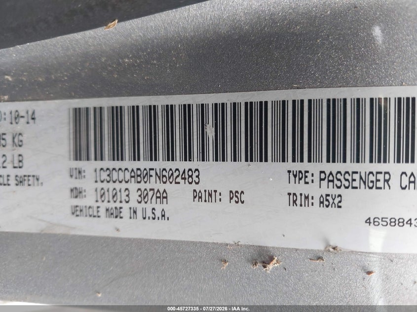 2015 CHRYSLER 200 LIMITED · Фото 9