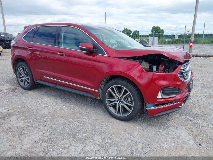 Vin: 2fmpk4k91kbb49879, lot: 46226044, ford edge titanium 2019 img_1