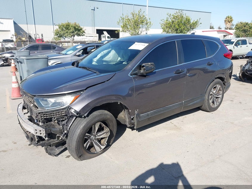 2019 Honda CR-V, Front End, IAAI, VIN 2HKRW5H32KH415196 — photo 2