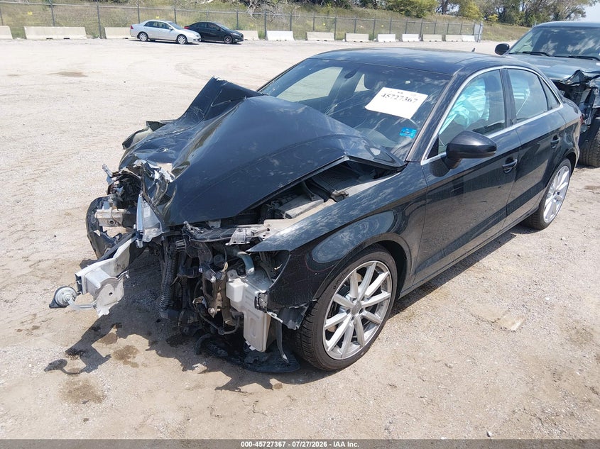 Vin: waue8gff8g1003099, lot: 46226066, audi a3 2.0t premium 20162
