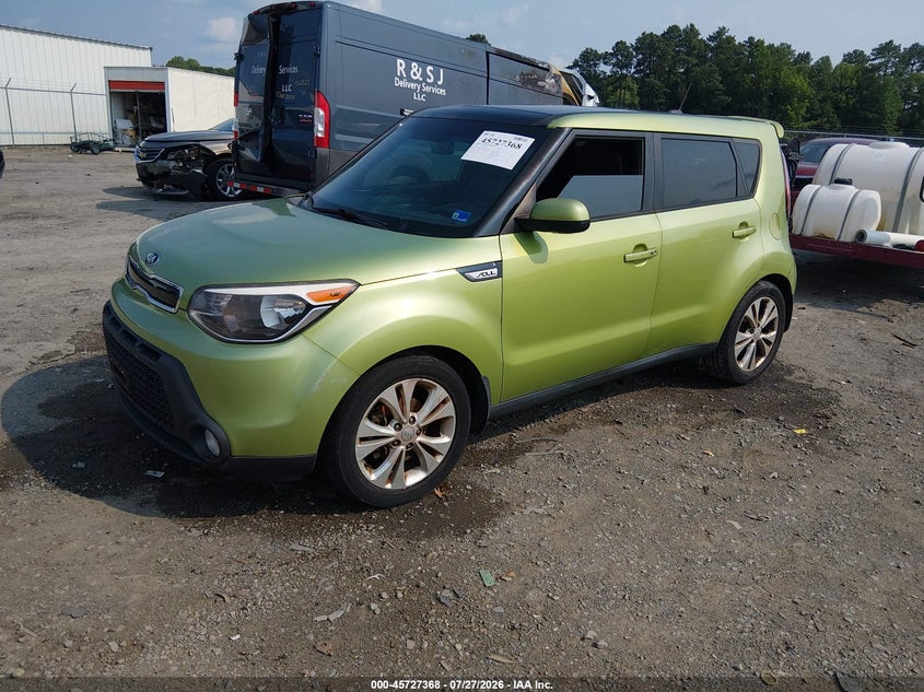 Vin: kndjp3a53f7774707, lot: 46226067, kia soul + 20152