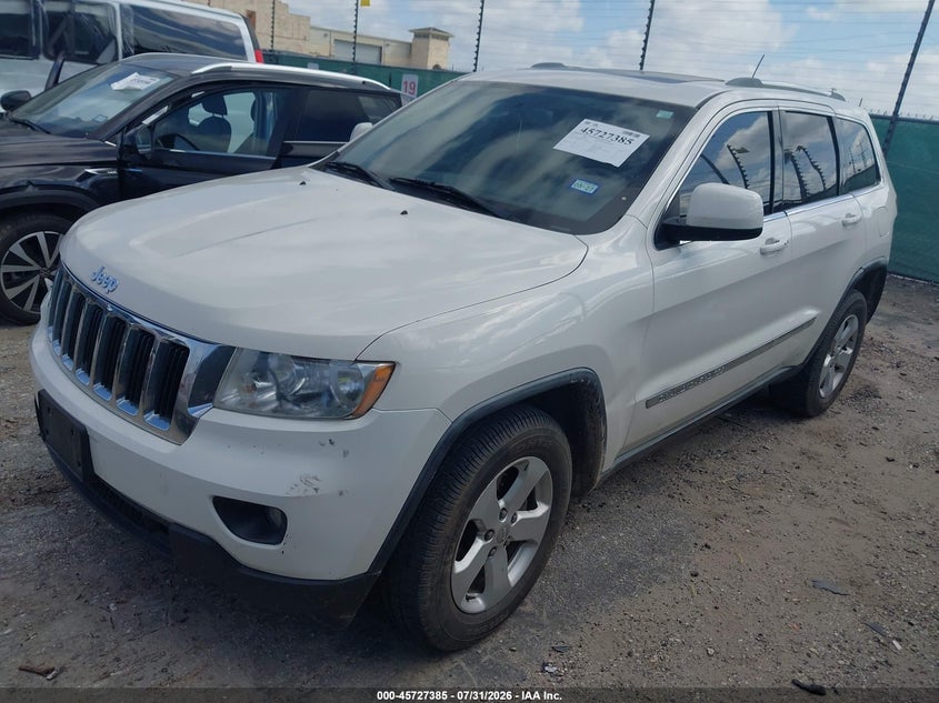 Vin: 1c4rjfag6cc173866, lot: 46226084, jeep grand cherokee laredo 20122