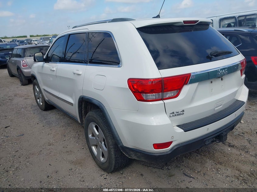 Vin: 1c4rjfag6cc173866, lot: 46226084, jeep grand cherokee laredo 20123