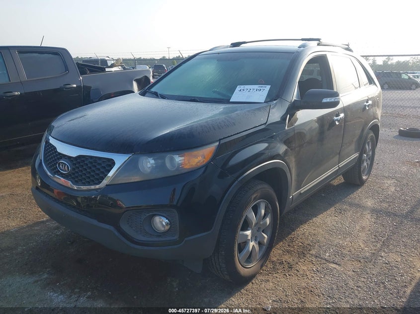 Vin: 5xykt3a60cg263883, lot: 46226096, kia sorento lx 20122