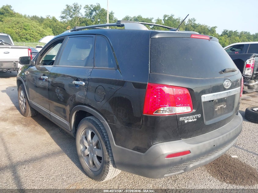 Vin: 5xykt3a60cg263883, lot: 46226096, kia sorento lx 20123