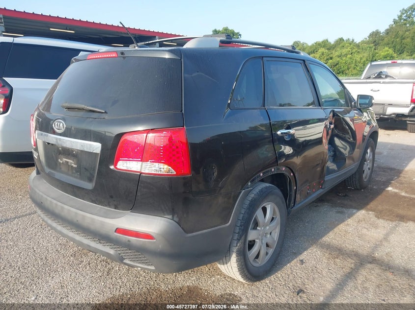Vin: 5xykt3a60cg263883, lot: 46226096, kia sorento lx 20124