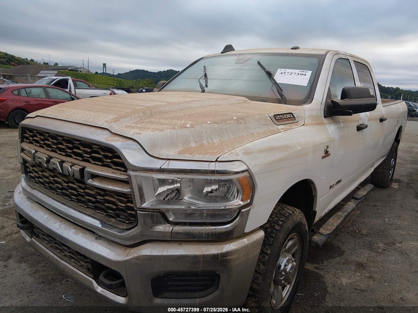 Vin: 3c6ur5hl6ng237797, lot: 46226098, ram 2500 tradesman  4x4 8' box 20222