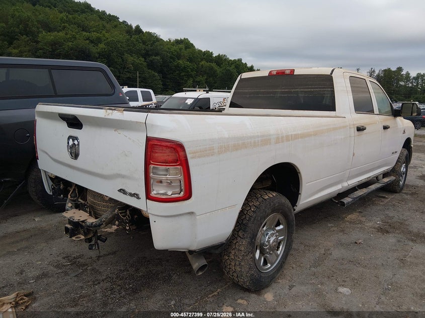Vin: 3c6ur5hl6ng237797, lot: 46226098, ram 2500 tradesman  4x4 8' box 20224