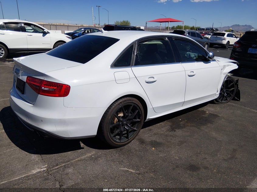 Vin: waudgafl6da203900, lot: 46226123, audi s4 3.0t premium plus 20134