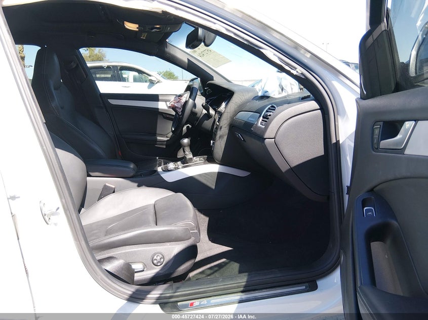 2013 AUDI S4 SEDAN 3.0L V-6 DI, DOHC, VVT, SUPERCHARGER, 333HP