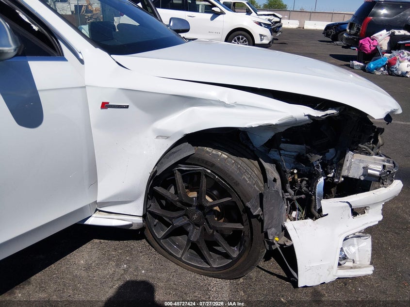 2013 AUDI S4 SEDAN 3.0L V-6 DI, DOHC, VVT, SUPERCHARGER, 333HP