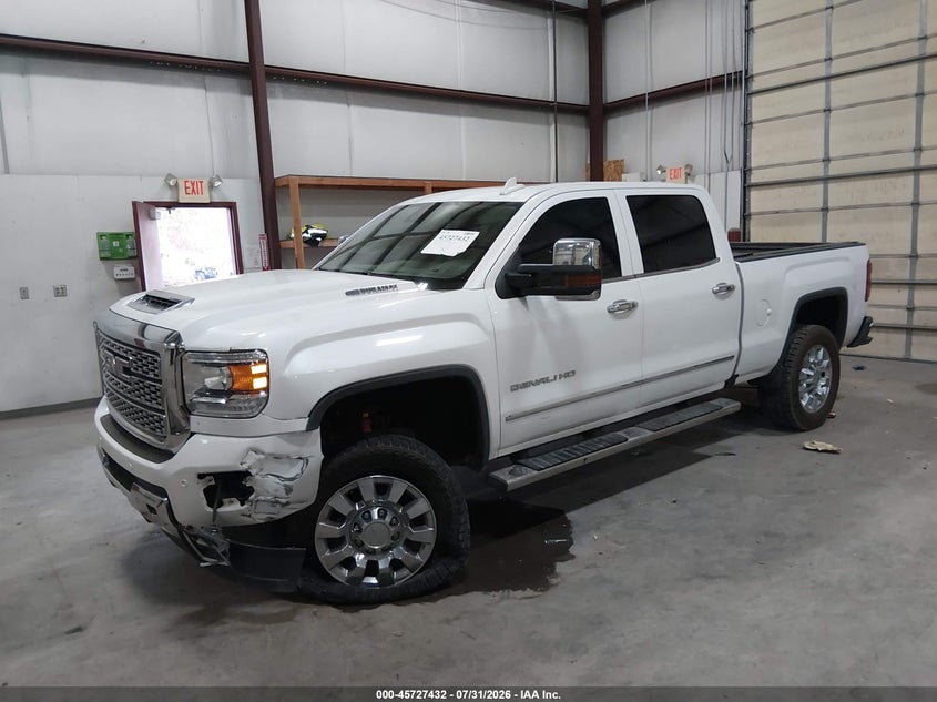 Vin: 1gt12uey1jf203482, lot: 46226131, gmc sierra 2500hd denali 20182