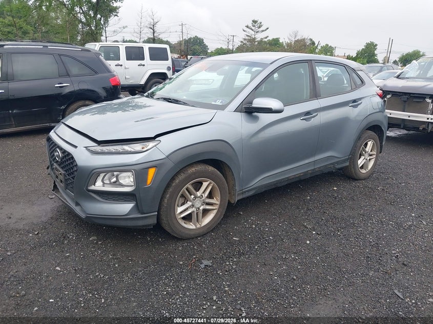 Vin: km8k1caa6ku379690, lot: 46226140, hyundai kona se 20192