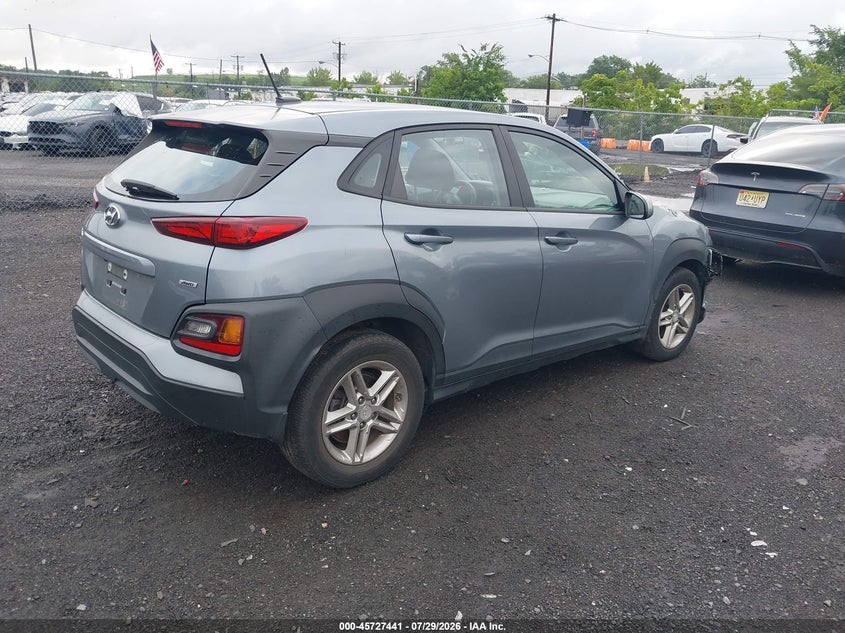 Vin: km8k1caa6ku379690, lot: 46226140, hyundai kona se 20194