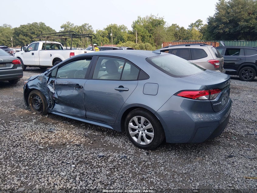 Vin: 5yfb4mde7sp317759, lot: 46226152, toyota corolla le 20253