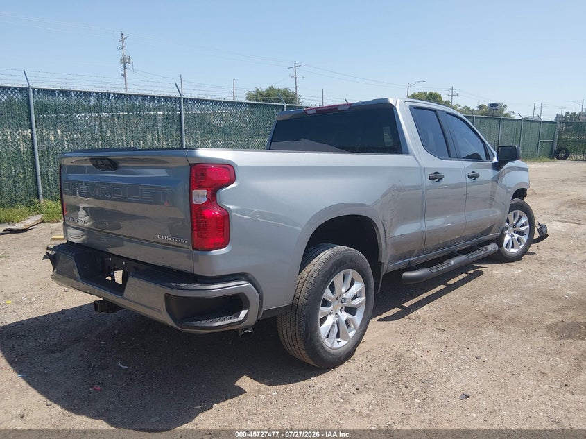 Vin: 1gcrabek8sz247369, lot: 46226176, chevrolet silverado 1500 2wd  standard bed custom 20254