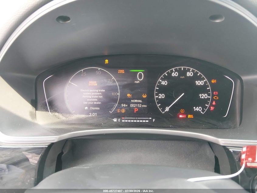 2026 HONDA CIVIC HYBRID auction photo 7