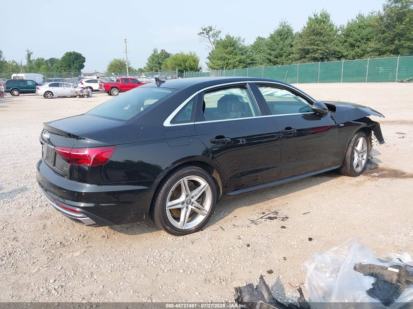 Vin: wauenaf47la044273, lot: 46226196, audi a4 premium plus 45 tfsi quattro s tronic 20204