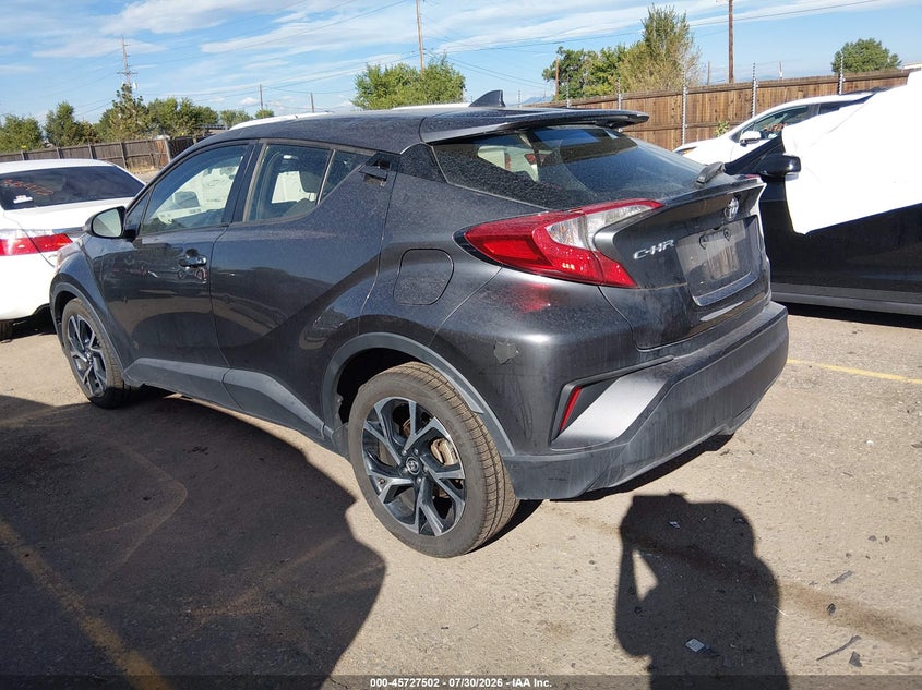 Vin: jtnkhmbx3j1010967, lot: 46226201, toyota c-hr xle 20183