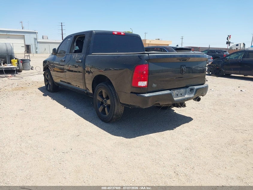 Vin: 3c6rr6kt0gg197854, lot: 46226204, ram 1500 express 20163
