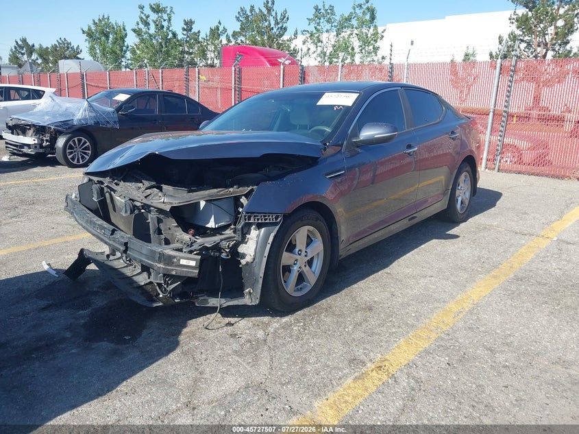 Vin: 5xxgm4a74fg483733, lot: 46226206, kia optima lx 20152