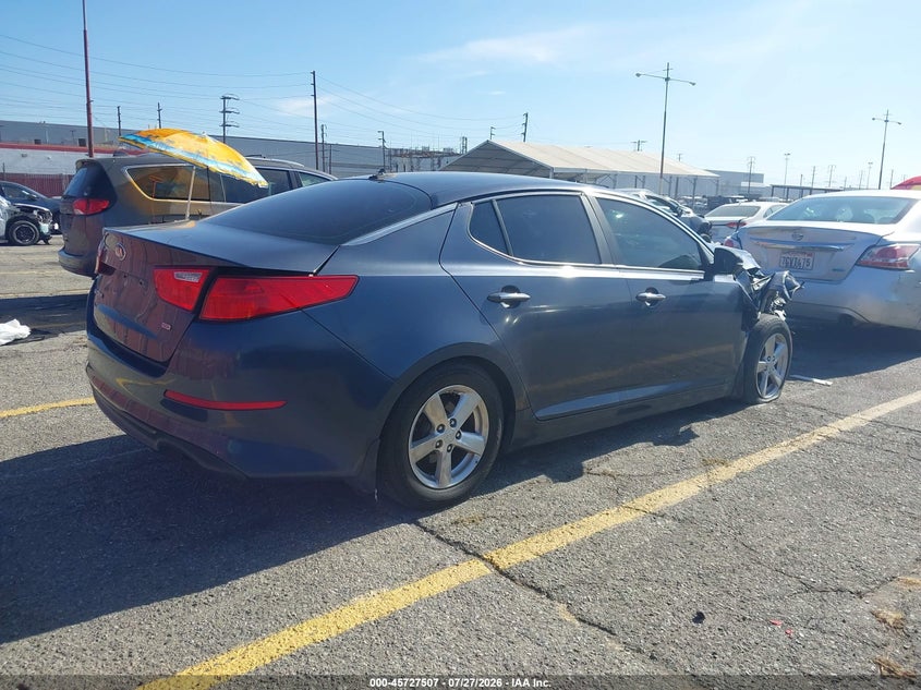 Vin: 5xxgm4a74fg483733, lot: 46226206, kia optima lx 20154