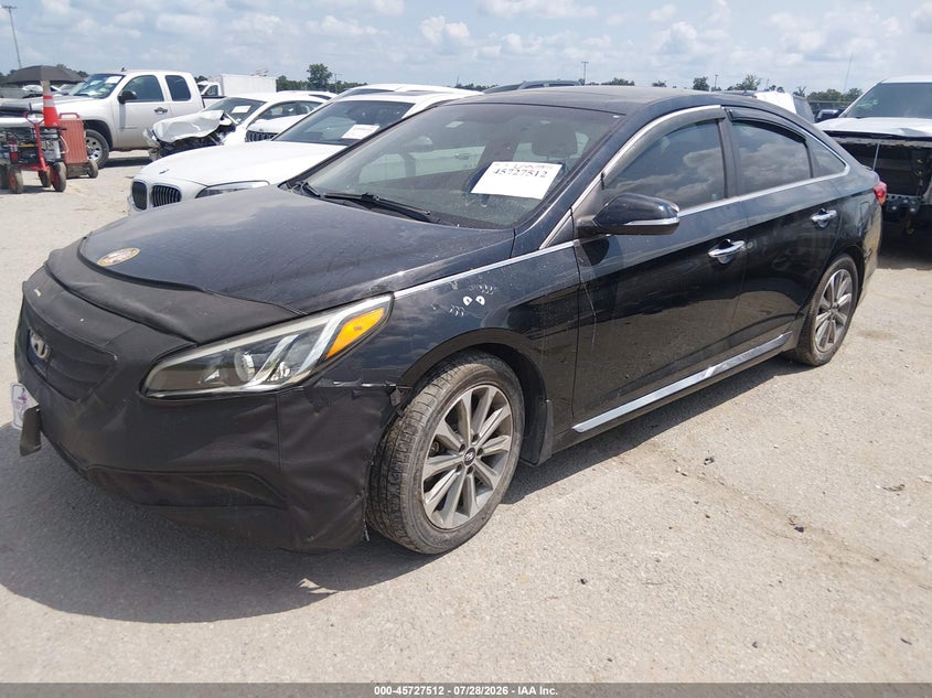 Vin: 5npe34af5gh334125, lot: 46226210, hyundai sonata limited 20162