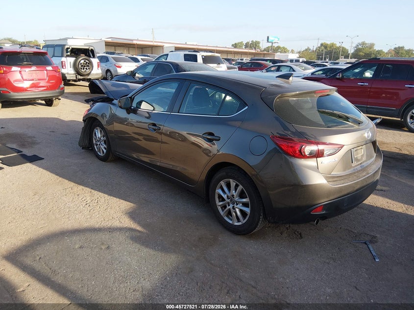 Vin: 3mzbm1m71gm317705, lot: 46226220, mazda mazda3 i touring 20163