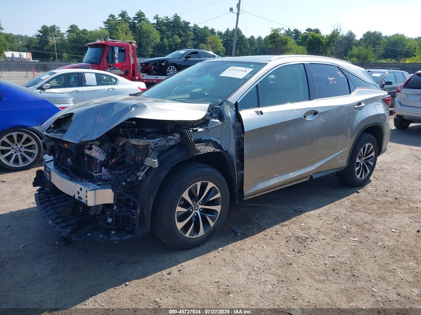 2020 LEXUS RX 450H auction photo 2