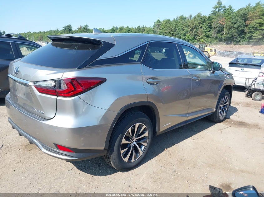 2020 LEXUS RX 450H auction photo 4