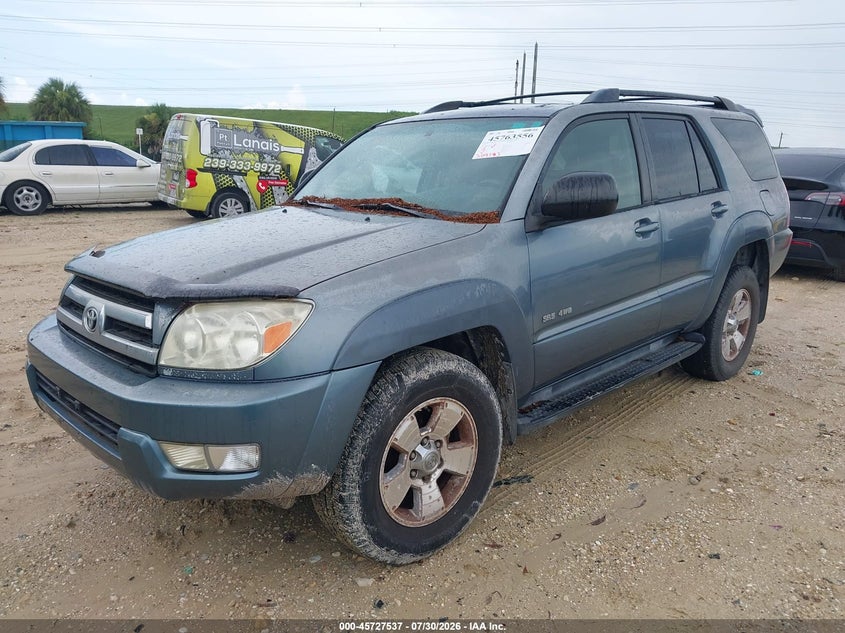 2005 TOYOTA 4RUNNER SPORT UTILITY VEHICLE 4.0L V-6 DOHC, VVT, 245HP