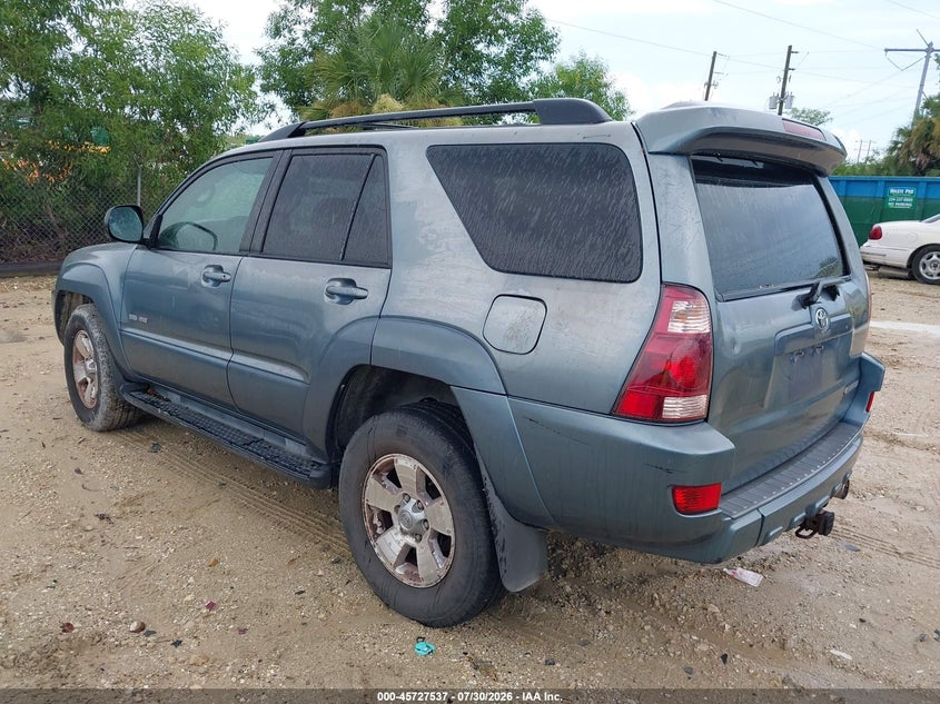 2005 TOYOTA 4RUNNER SPORT UTILITY VEHICLE 4.0L V-6 DOHC, VVT, 245HP
