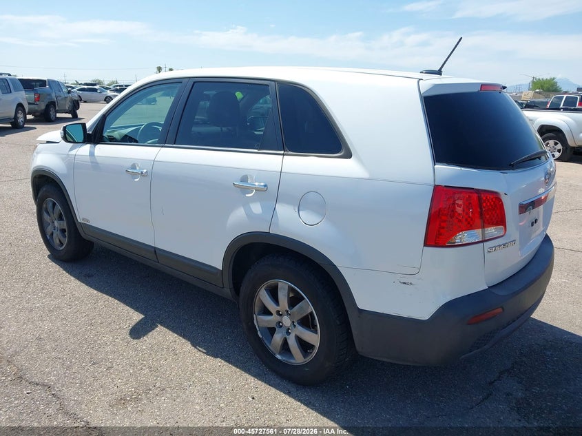 Vin: 5xyktda6xdg423307, lot: 46226260, kia sorento lx 20133