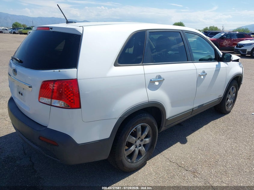 Vin: 5xyktda6xdg423307, lot: 46226260, kia sorento lx 20134