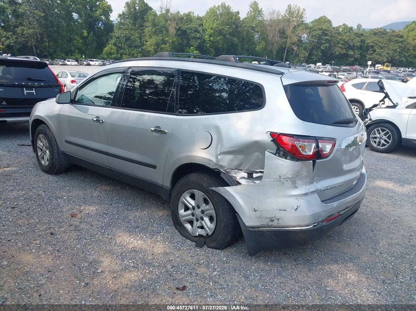 Vin: 1gnkvfed5hj206369, lot: 46226310, chevrolet traverse ls 20173