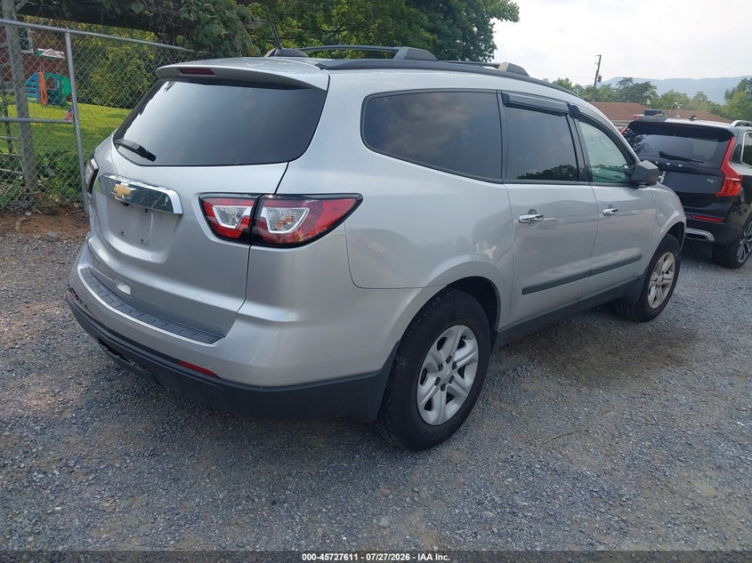 Vin: 1gnkvfed5hj206369, lot: 46226310, chevrolet traverse ls 20174