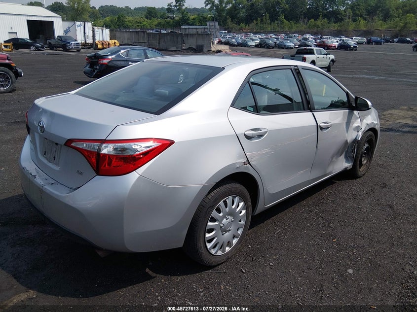 Vin: 2t1burhe5ec157764, lot: 46226313, toyota corolla le 20144