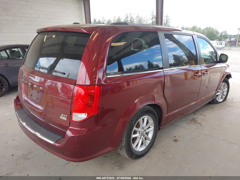 Vin: 2c4rdgcgxjr265495, lot: 46226322, dodge grand caravan sxt 20184