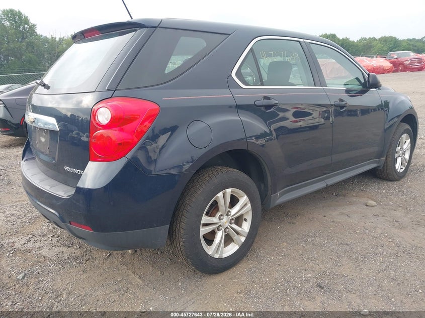Vin: 2gnfleekxf6341762, lot: 46226342, chevrolet equinox ls 20154