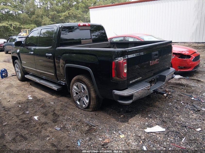 Vin: 3gtu2nec9jg568546, lot: 46226347, gmc sierra 1500 slt 20183