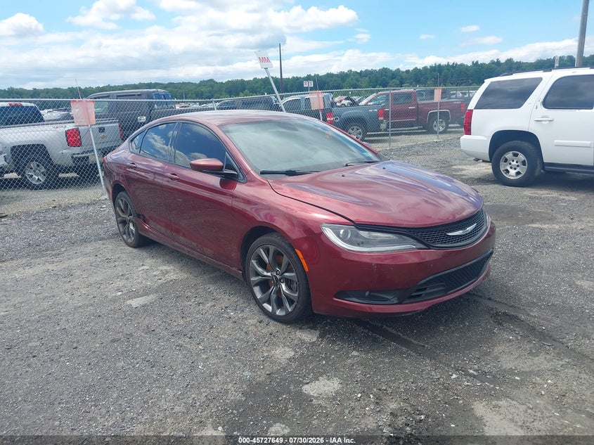 2016 CHRYSLER 200 S