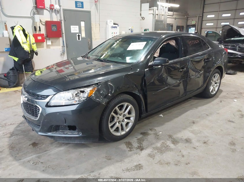 Vin: 1g11c5sl4ef124124, lot: 46226353, chevrolet malibu 1lt 20142