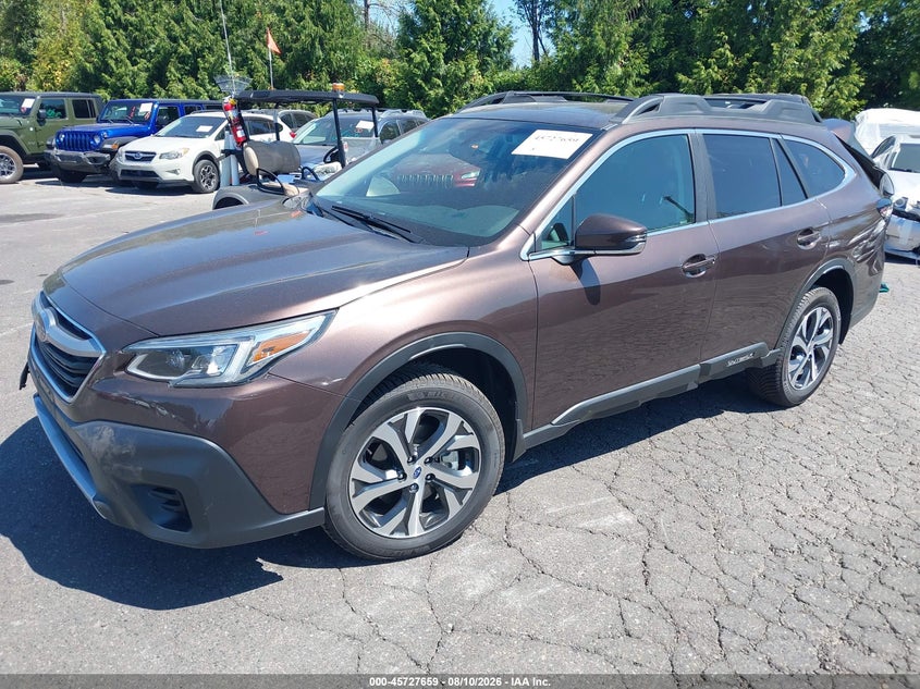 2021 SUBARU OUTBACK auction photo 2