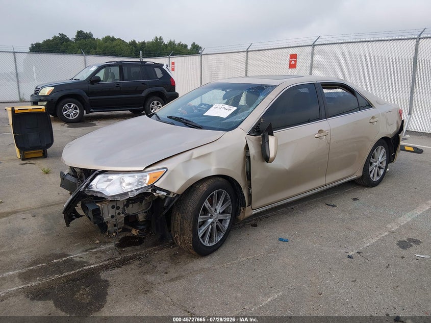 Vin: 4t1bk1fk3cu018759, lot: 46226364, toyota camry xle v6 20122