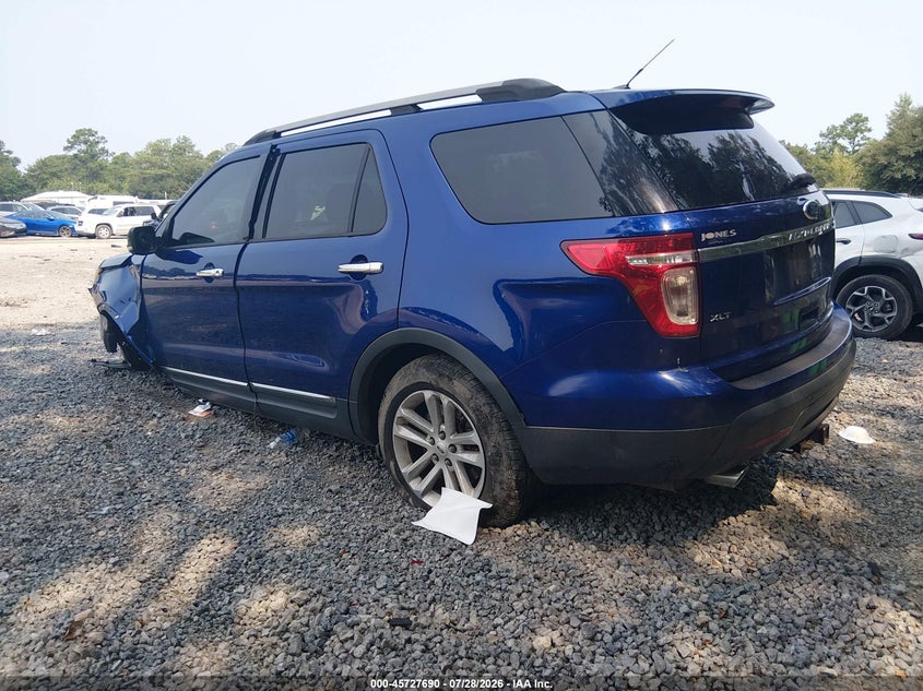Vin: 1fm5k7d86fgb64387, lot: 46226389, ford explorer xlt 20153