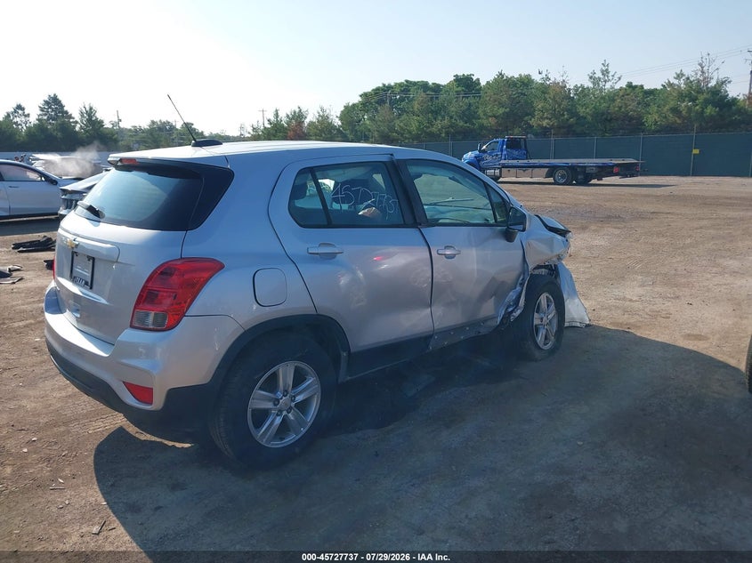 Vin: kl7cjnsb2jb522587, lot: 46226436, chevrolet trax ls 20184
