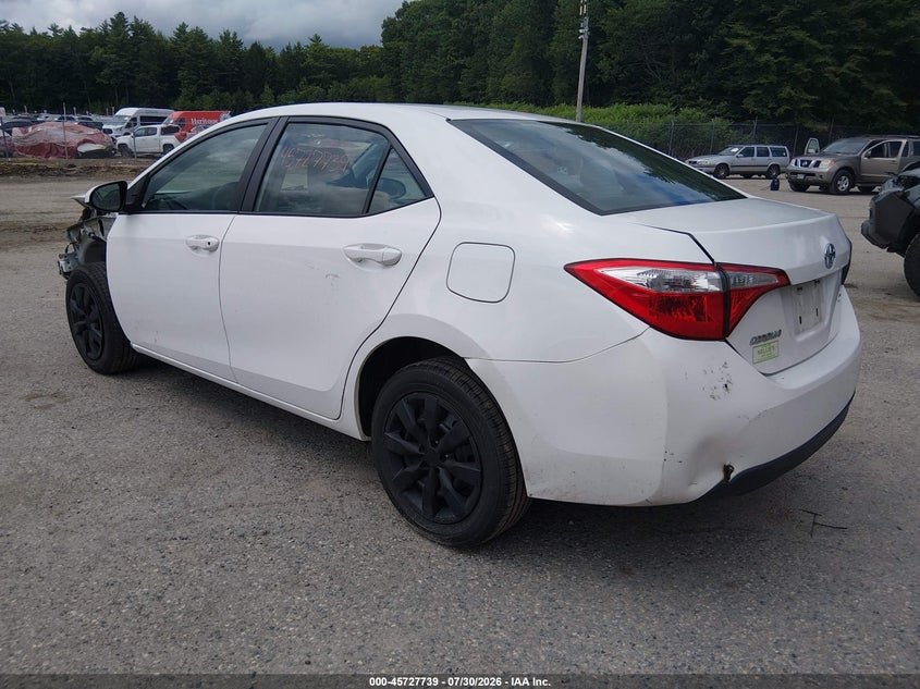 Vin: 2t1burhe0gc678314, lot: 46226438, toyota corolla le 20163