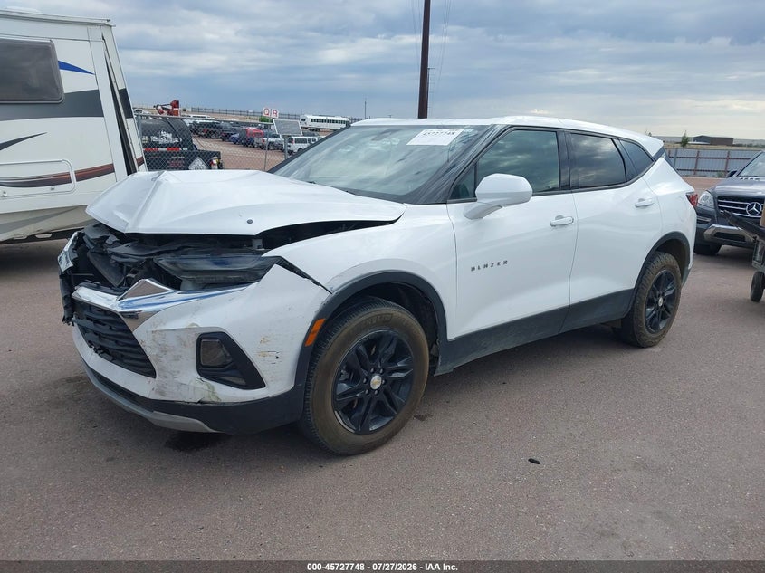 Vin: 3gnkbhrs5ms517032, lot: 46226447, chevrolet blazer awd 2lt 20212