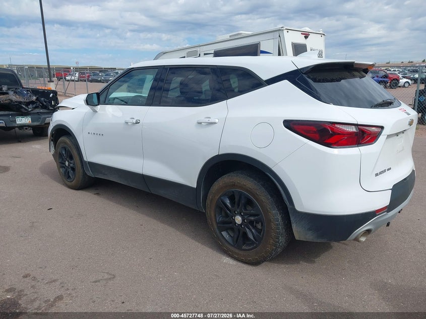 Vin: 3gnkbhrs5ms517032, lot: 46226447, chevrolet blazer awd 2lt 20213